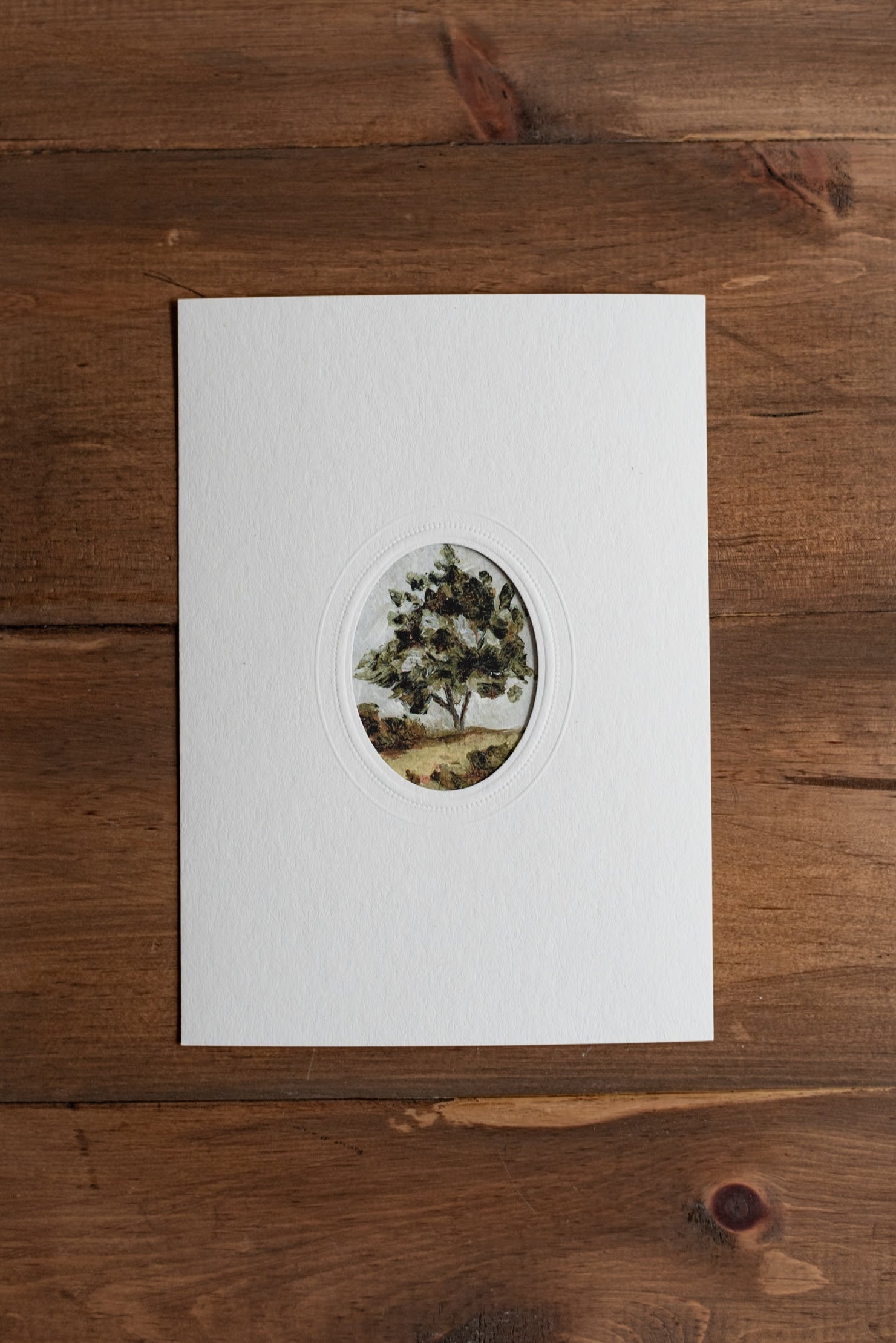 Mini Original Oil Print- Landscape 0.01