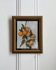 Original Framed Oil Painting- Orange Vine