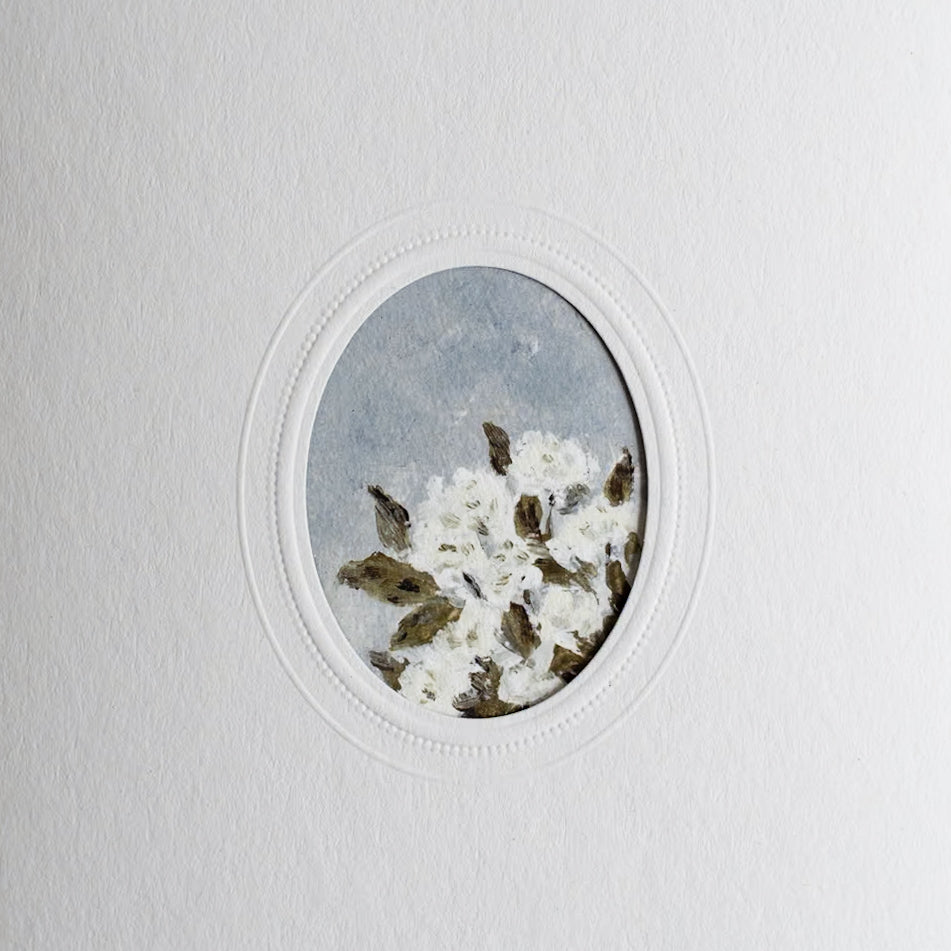 Mini Original Oil Print - Floral 0.01