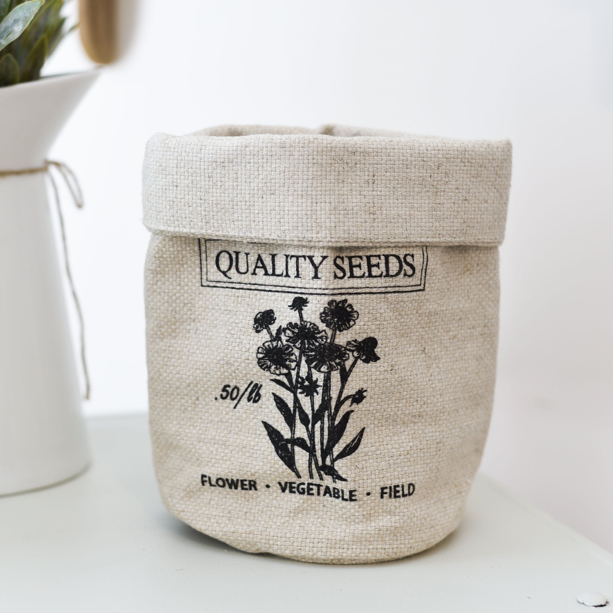 Fabric Seed Bag