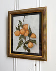 Original Framed Oil Painting- Orange Vine