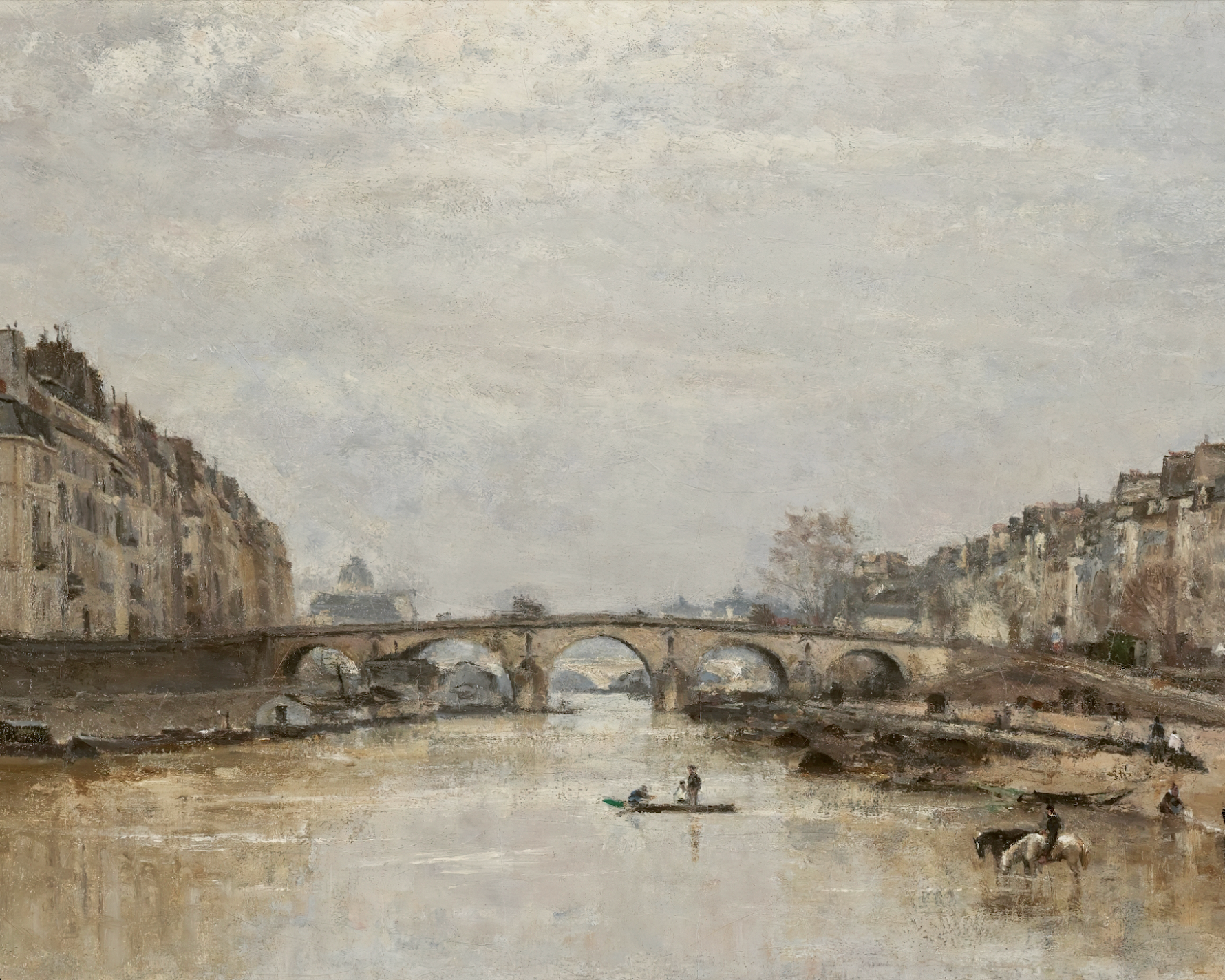 Vintage Seascape Print | Canal