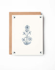 Delft Tile Watercolour Greeting Card