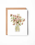Floral Watercolour Greeting Card