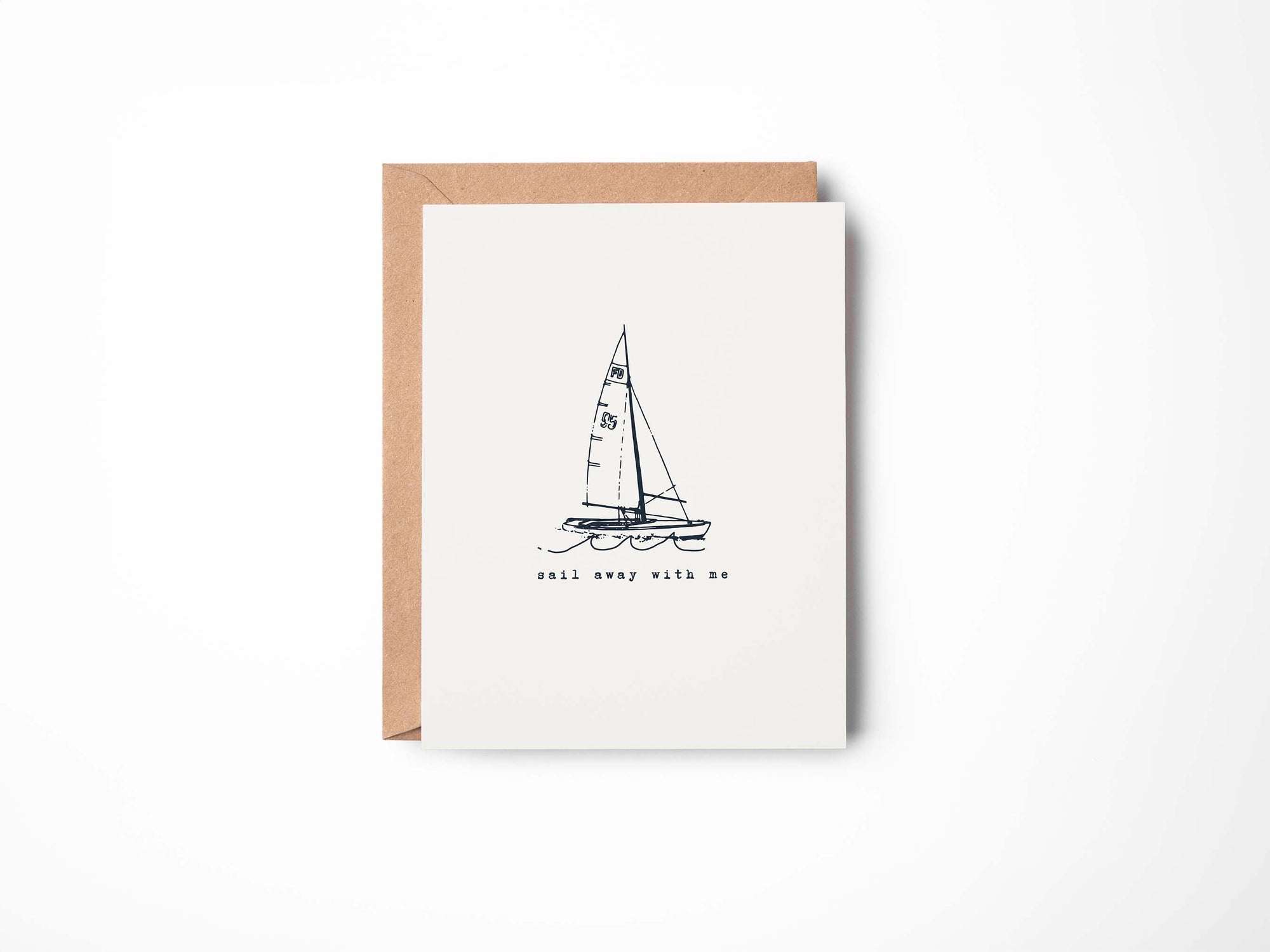 Sailboat Notecard