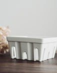 Stoneware Berry Basket
