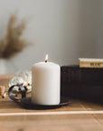 Pillar Candle Plate