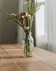 4" Clear Glass Bottle