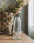 6" Clear Glass Bottle