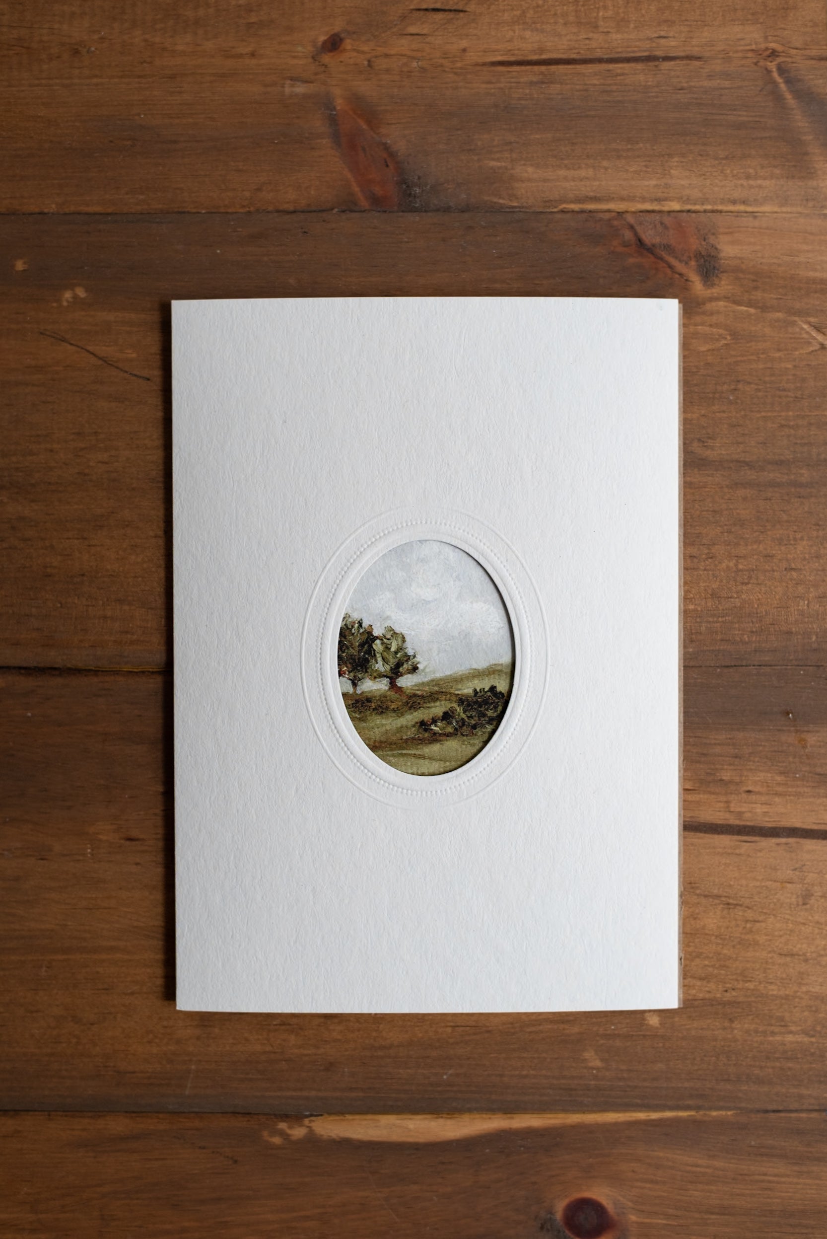 Mini Oil Print - Landscape 0.04