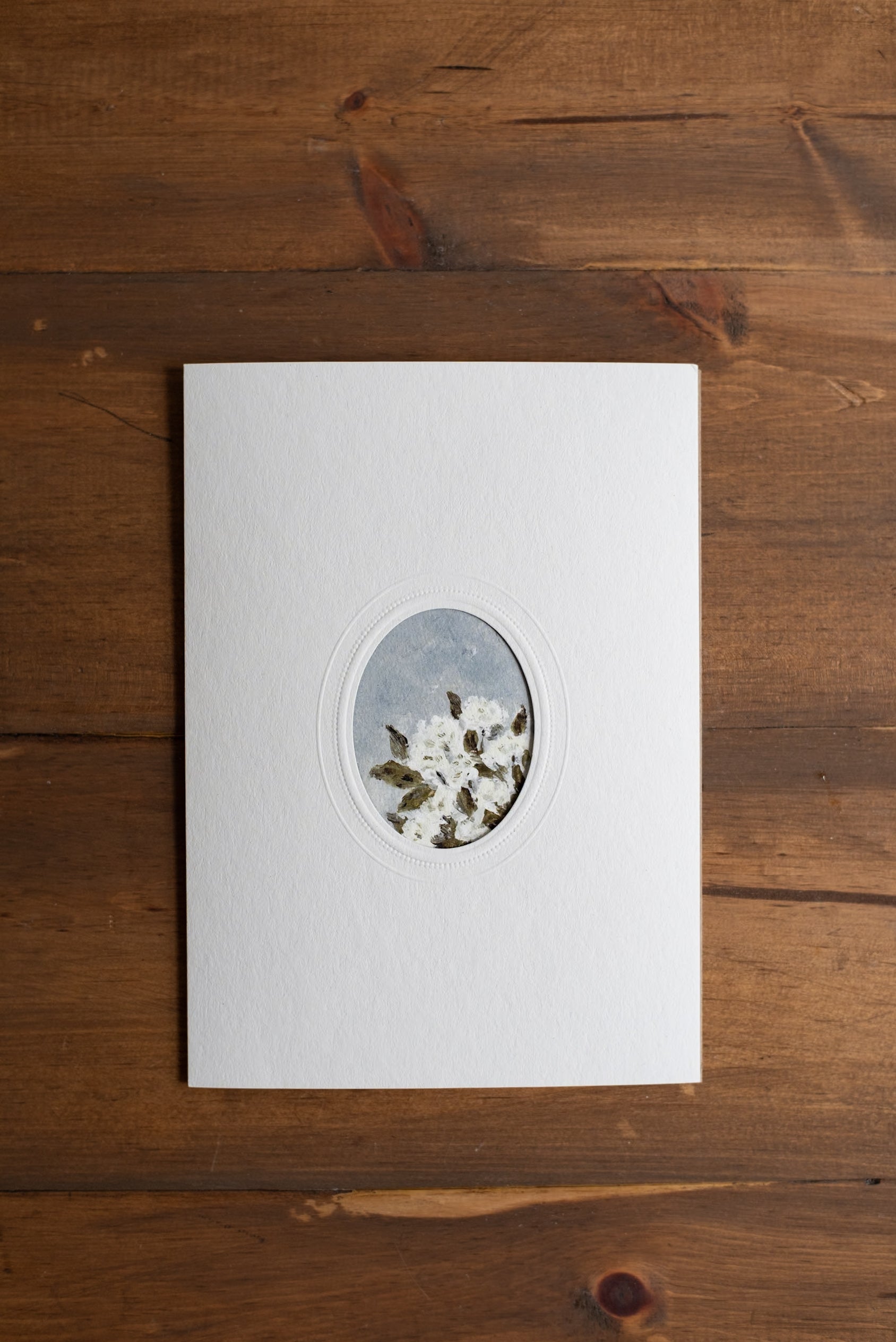 Mini Oil Print - Floral 0.01