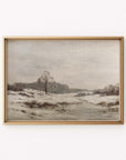 Vintage Landscape Print | Between Seasons