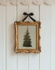 Vintage Winter Print | Christmas Tree