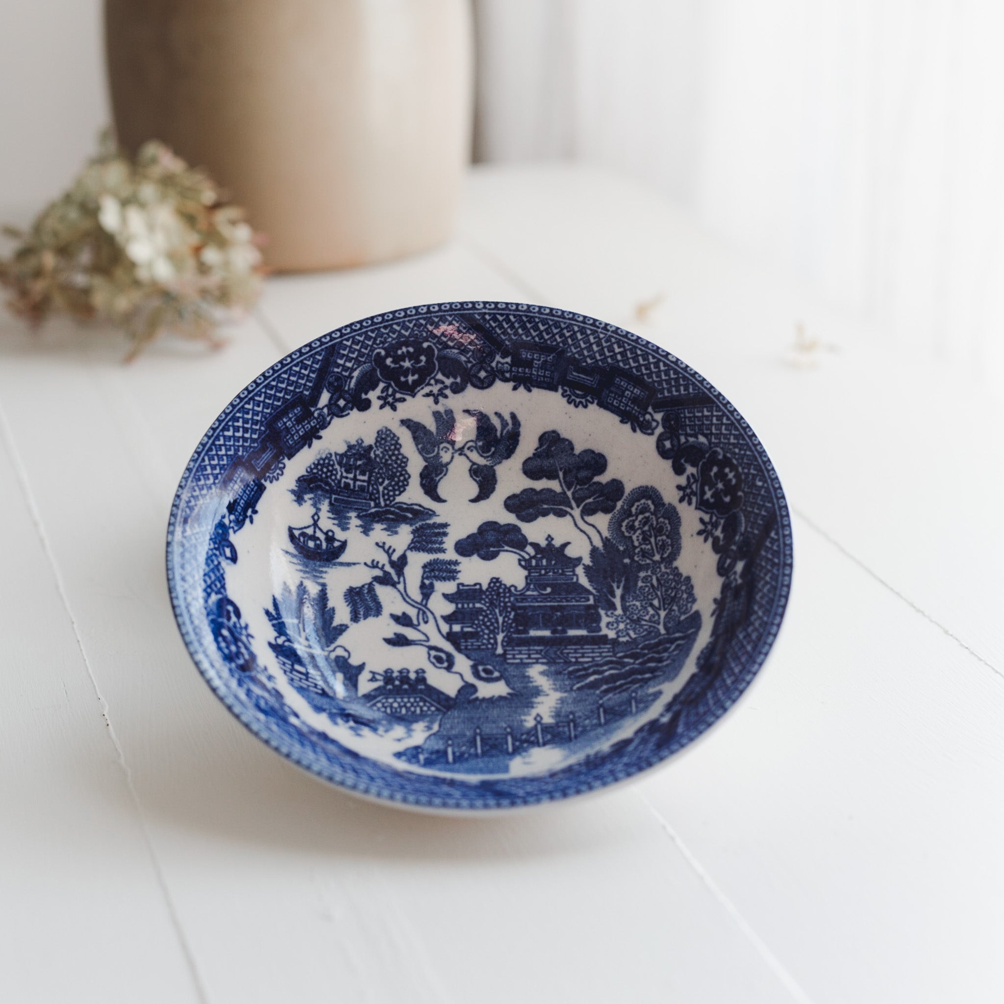 Blue Pattern Bowls - Morisho Yokkaichi Japan