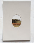 Vintage Oval Print 0.03