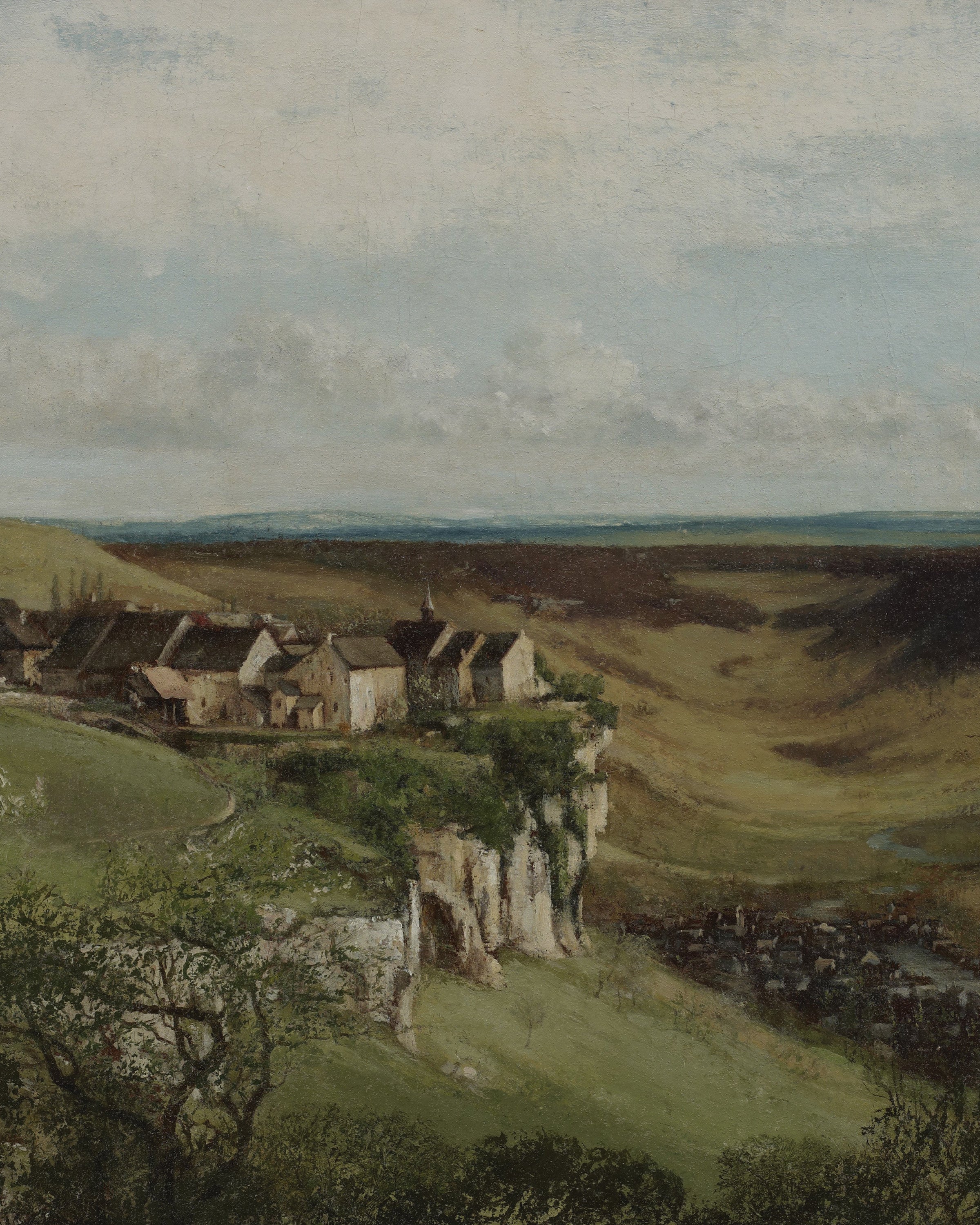Vintage Landscape Print - English Countryside