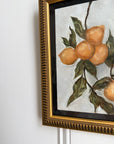 Original Framed Oil Painting- Orange Vine