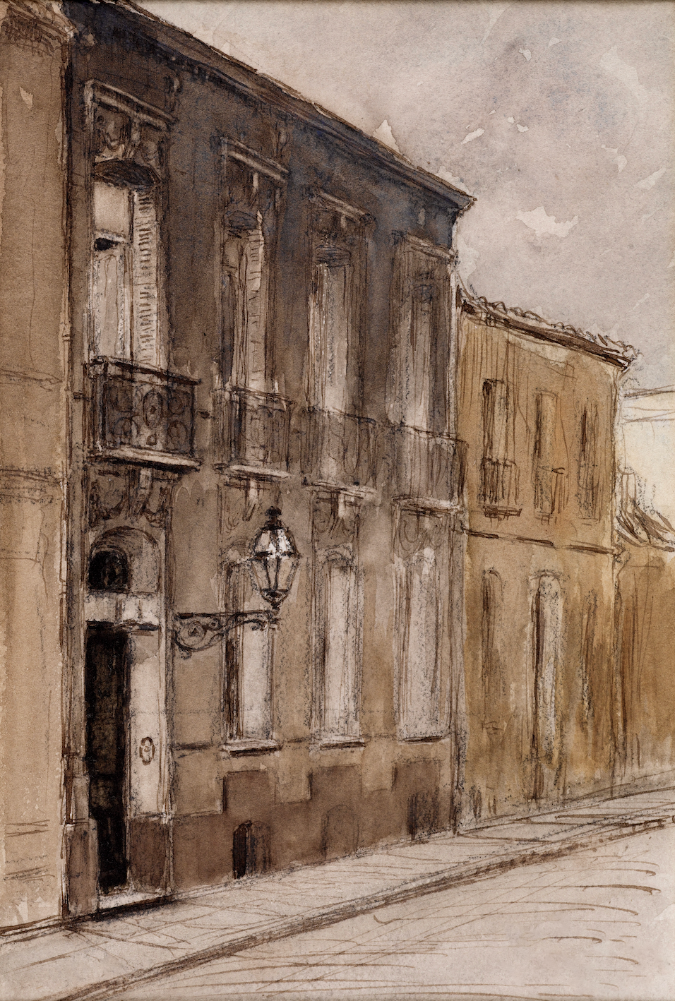 Vintage Still Life Print | Sepia Street