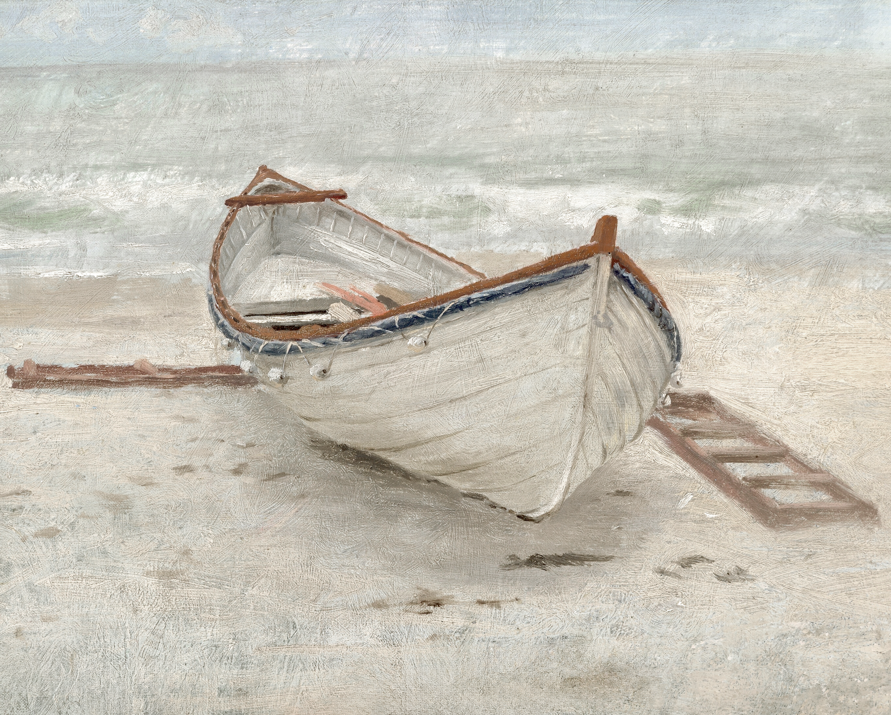 Vintage Nautical Print | On Shore