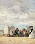 Vintage Seascape Print | Beach Party