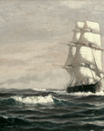 Vintage Seascape Print | At Sea