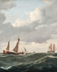 Vintage Seascape Print | Friendly Race