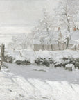 Vintage Winter Landscape | Snowy Perch