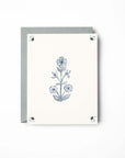Delft Tile Watercolour Greeting Card