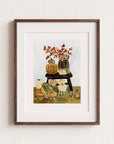 Fall Bench Fine Art Print