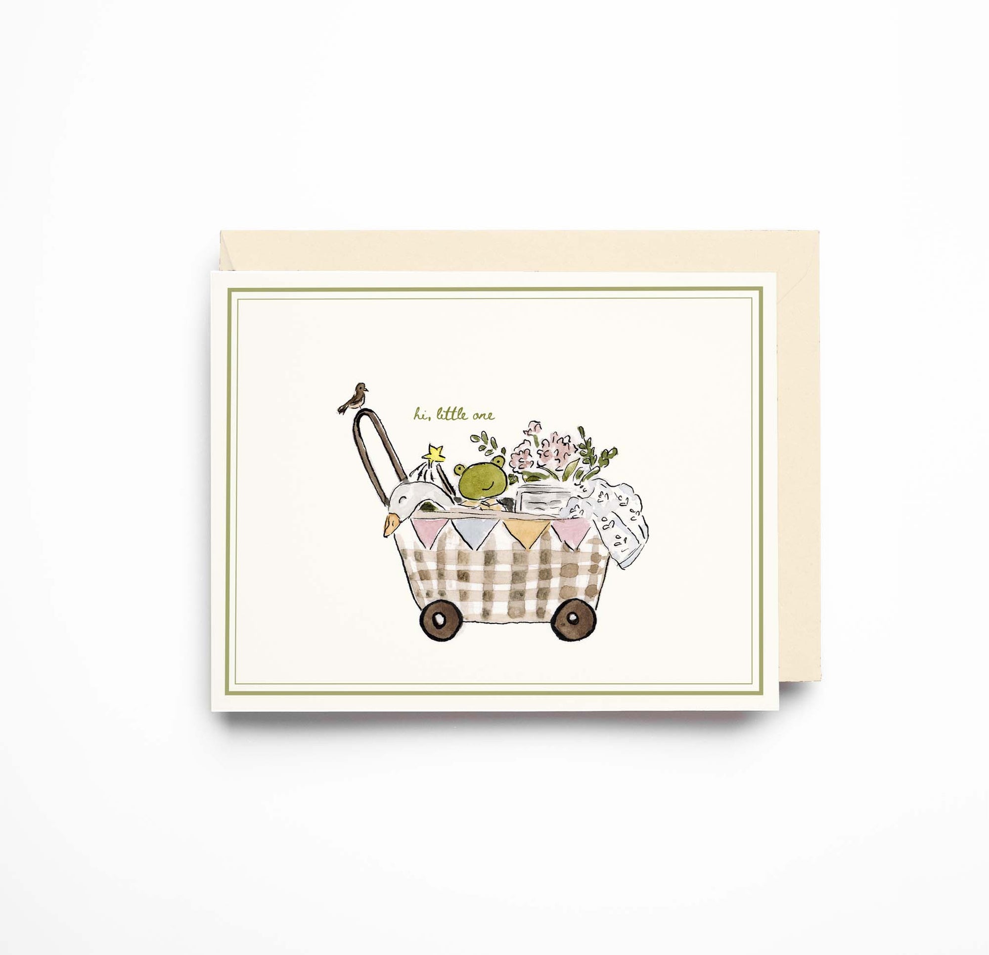 New Baby Watercolour Greeting Card Set