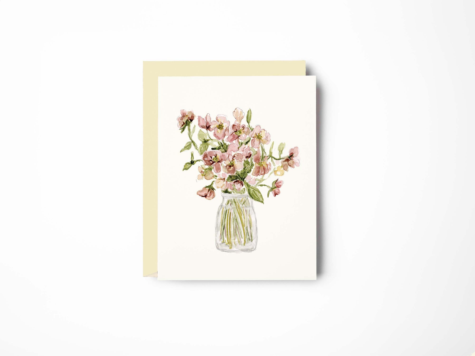 Floral Watercolour Greeting Card Set