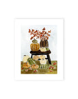 Fall Bench Fine Art Print