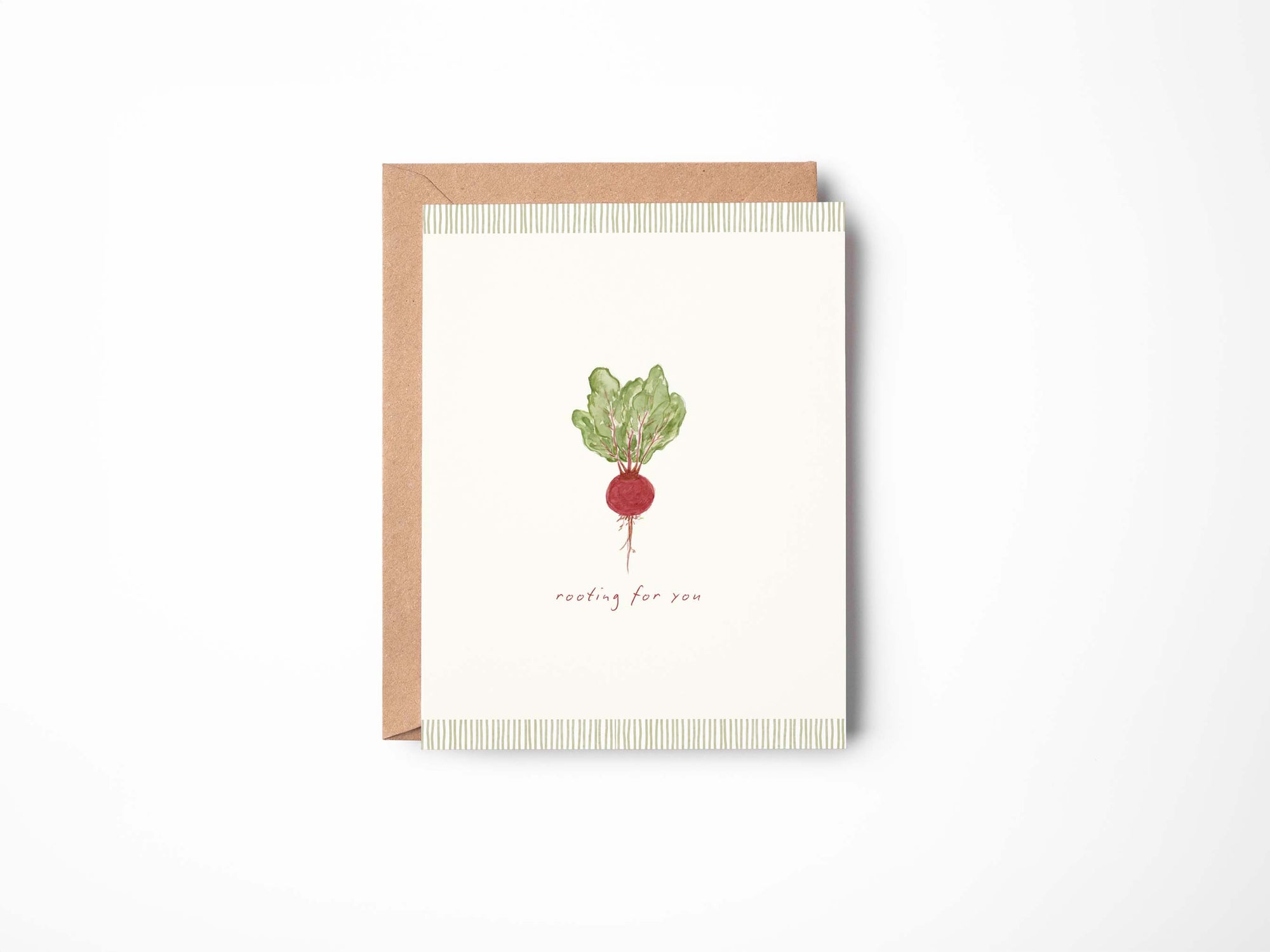 Rooting For You Watercolour Greeting Card Set